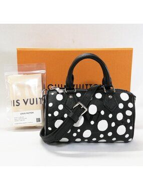 Louis Vuitton Nano Speedy Yayoi Kusama Handbag